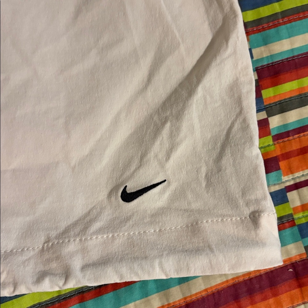 Nike tech nylon Men's White and Black Windbreaker Jacket extra large loose fit - Picture 14 of 16